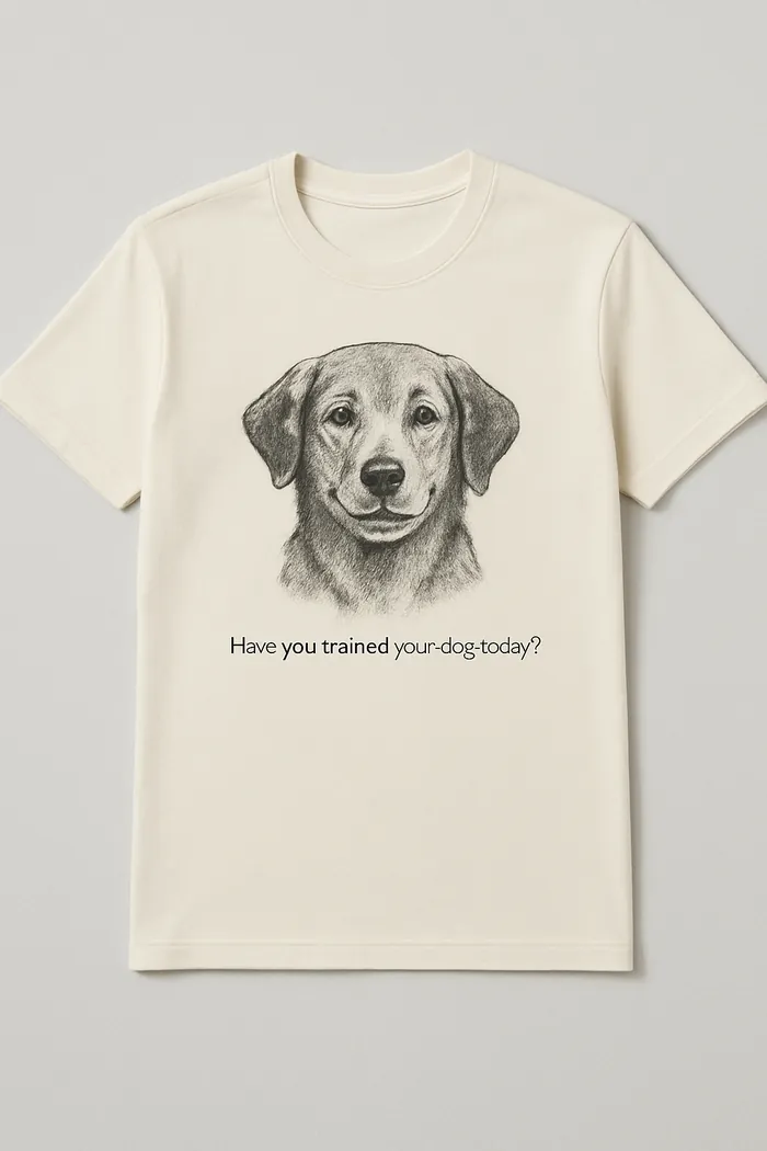 Modern minimal merch concept — Front